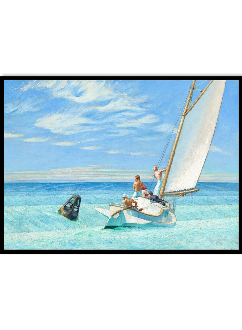 Edward Hopper Ground Swell 1939 Art Print EH04_Sugar & Canvas