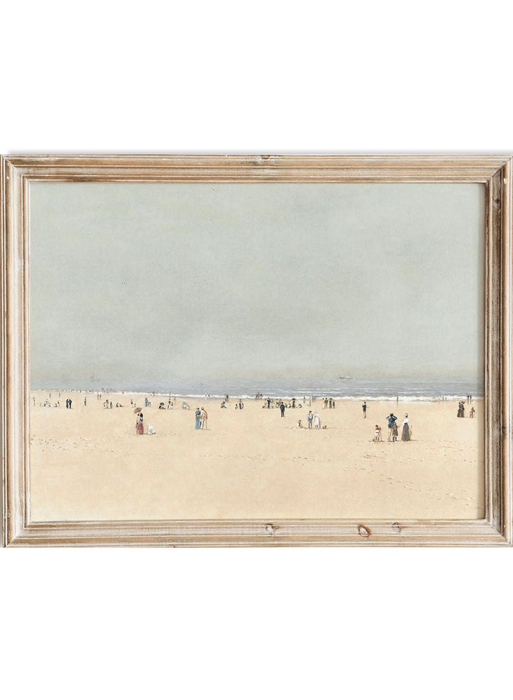 "Sand, Sea and Sky, a Summer Phantasy" Art Print_Sugar & Canvas