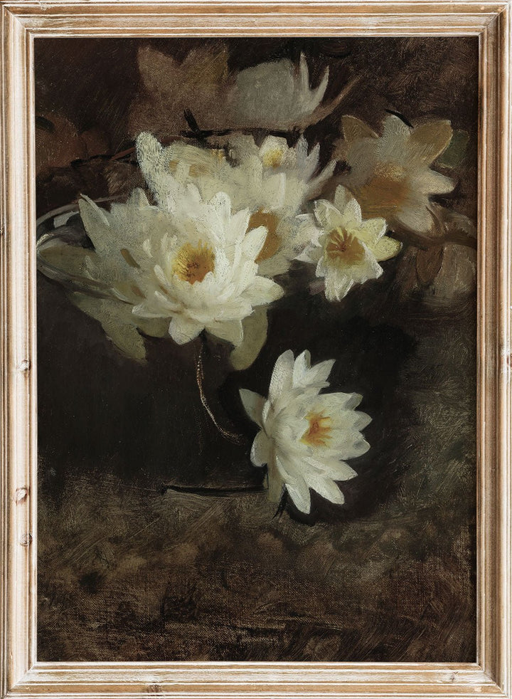 "Water Lilies" Art Print_Sugar & Canvas