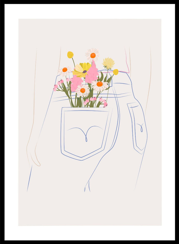 'Pocket of Spring No.2' Aesthetic Art Print_Sugar & Canvas