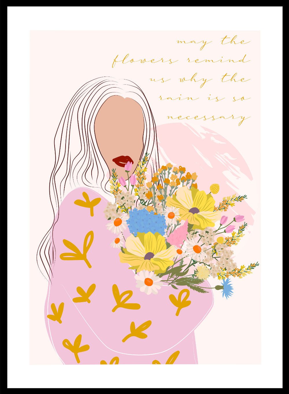 'Flowers After the Rain' Aesthetic Art Print_Sugar & Canvas