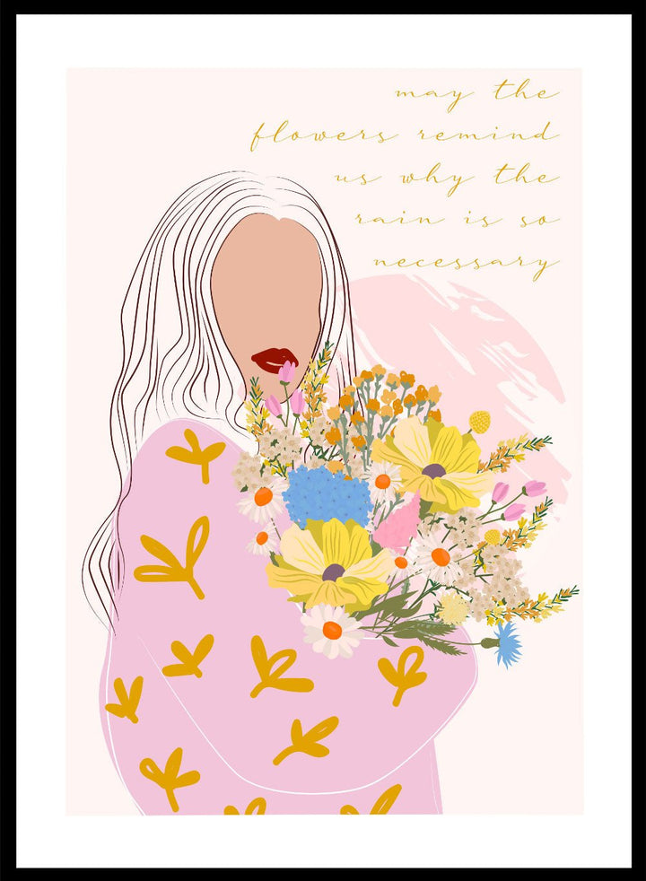 'Flowers After the Rain' Aesthetic Art Print_Sugar & Canvas