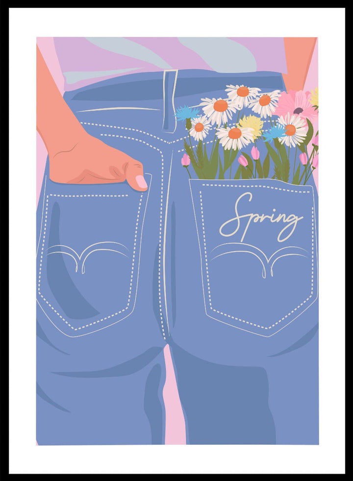 'Pocket of Spring' Aesthetic Art Print_Sugar & Canvas