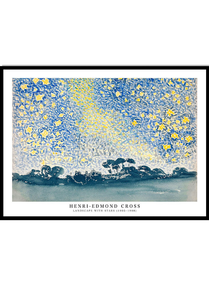 Landscape with Stars by Henri - Edmond Cross Print_Sugar & Canvas