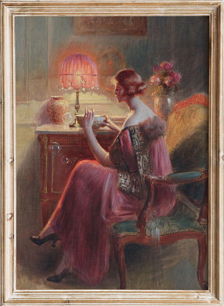 "Blowing Bubbles" Art Print_Sugar & Canvas