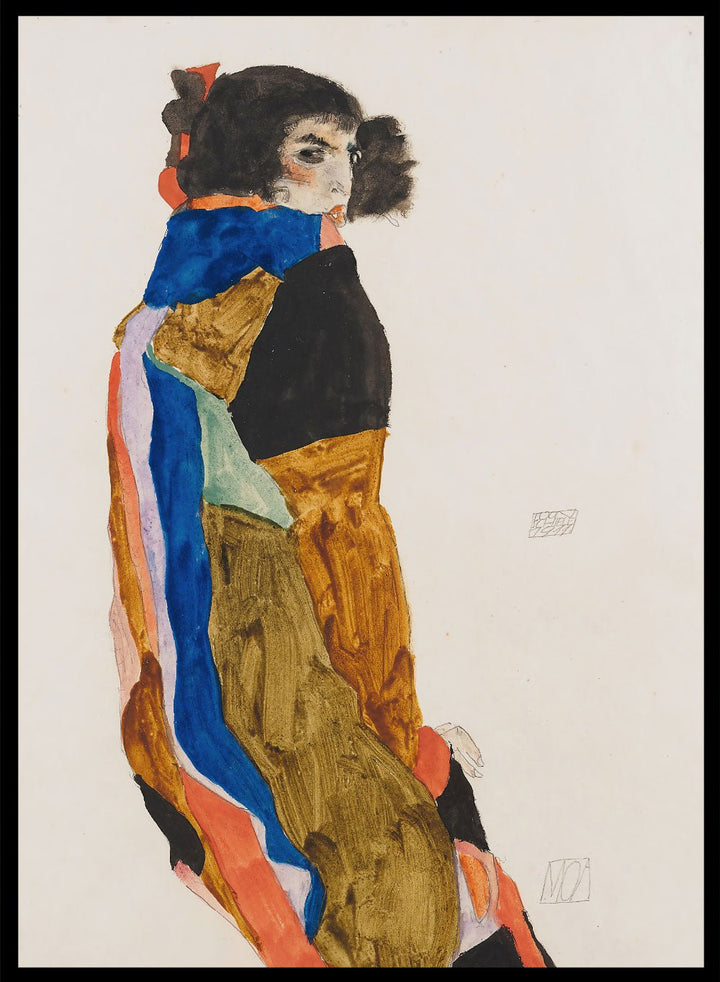 Egon Schiele Moa 1911 Art Print ES08_Sugar & Canvas