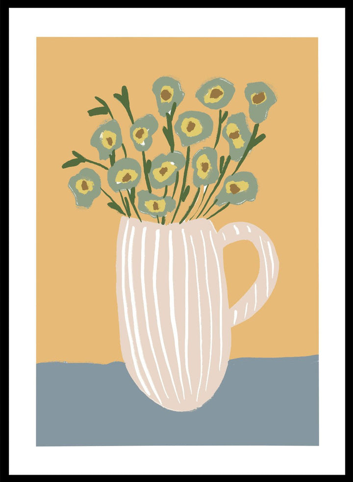 'The Abstract Bouquet' Aesthetic Art Print_Sugar & Canvas