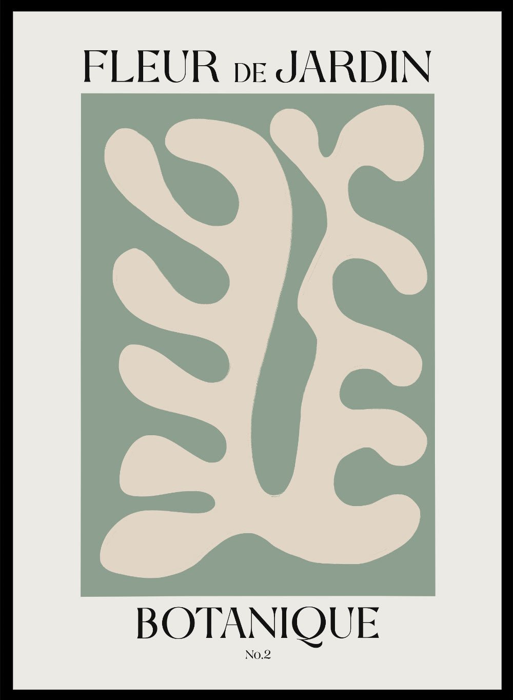 Botanique Cut - Outs Inspired by Henri Matisse Art Print_Sugar & Canvas