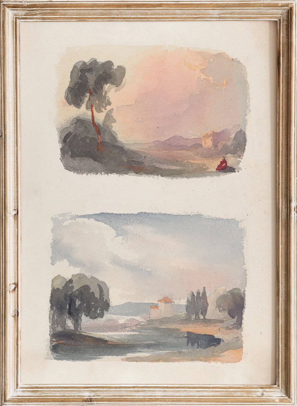 "Landscape with Mountains in Distance" Art Print_Sugar & Canvas