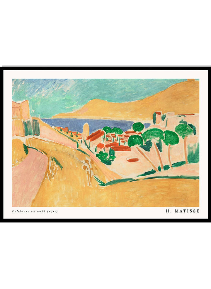 Henri Matisse Collioure in August Art Print_Sugar & Canvas