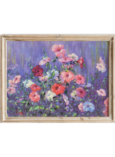 Vintage Petunia Flower Wall Art Print | Antique Botanical Garden Poster, Rustic Floral Painting, Colorful Spring Still Life Decor , Lafayette F. Cargill - Petunia (1937)