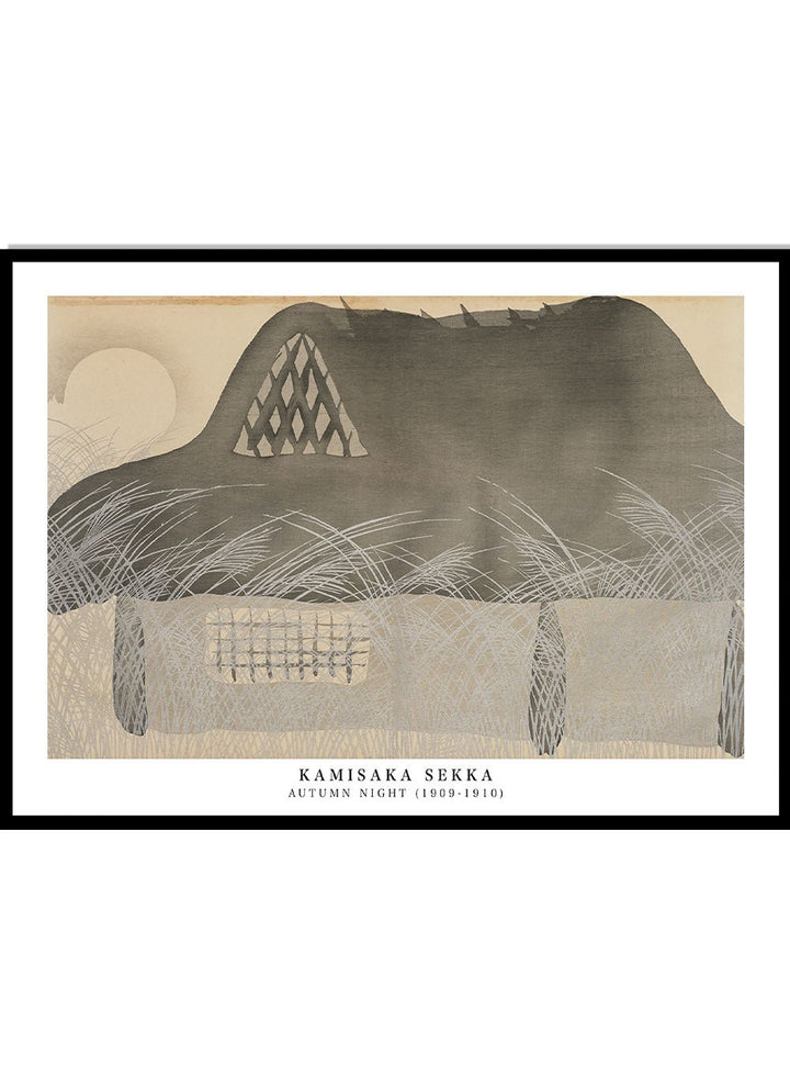 Kamisaka Sekka "Autumn Night" Art Print_Sugar & Canvas
