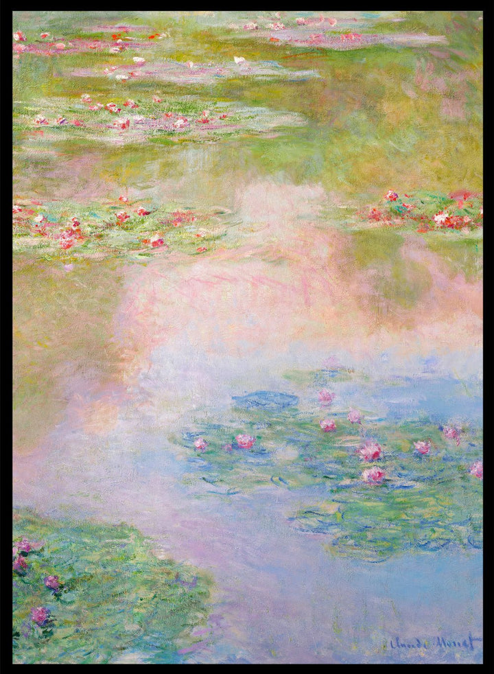 Claude Monet Water Lilies Art Print_Sugar & Canvas