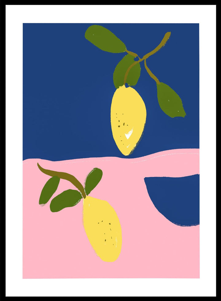 'Lemon Pop' Aesthetic Art Print_Sugar & Canvas