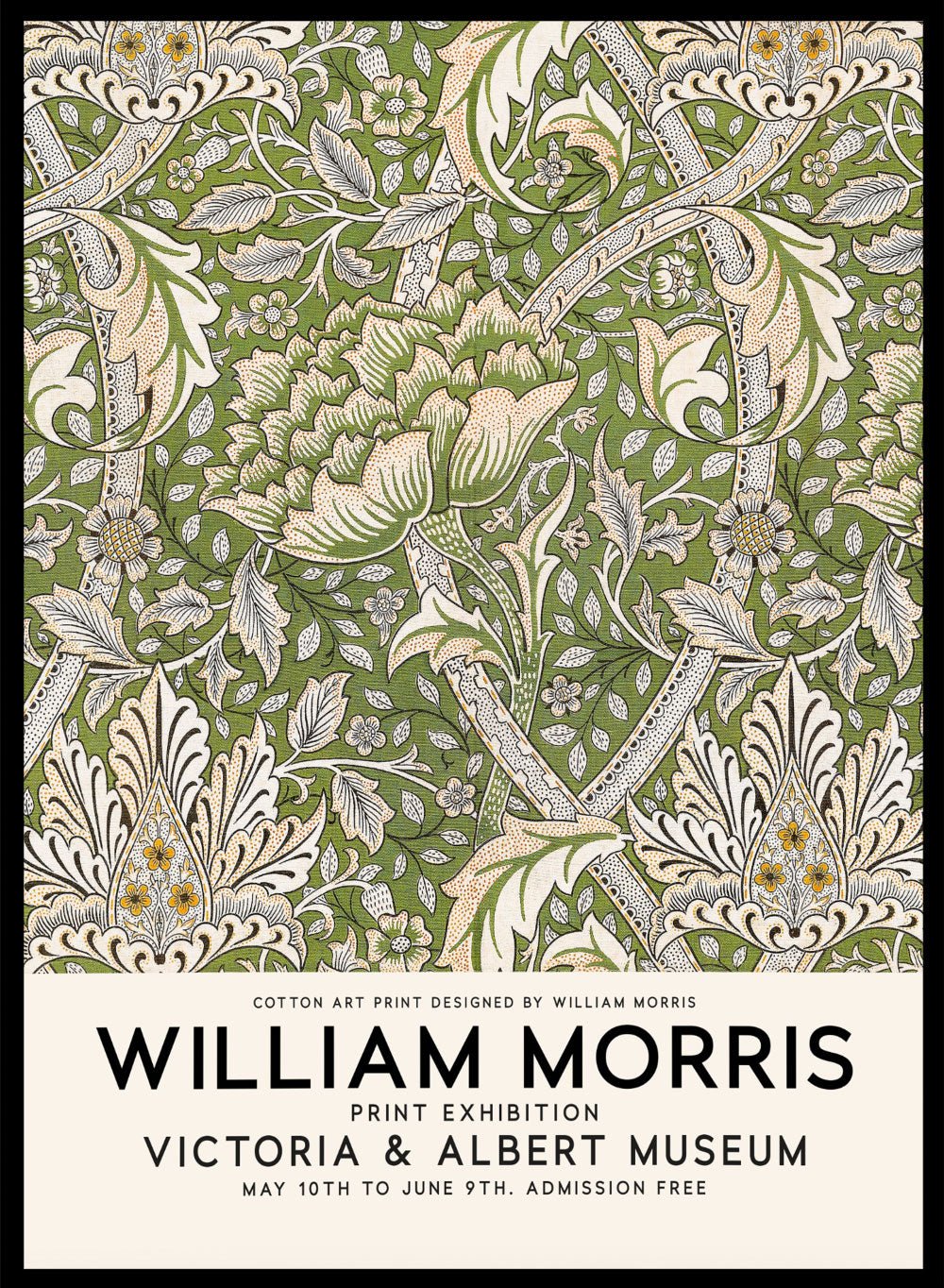 William Morris Windrush Flowers Art Print_Sugar & Canvas