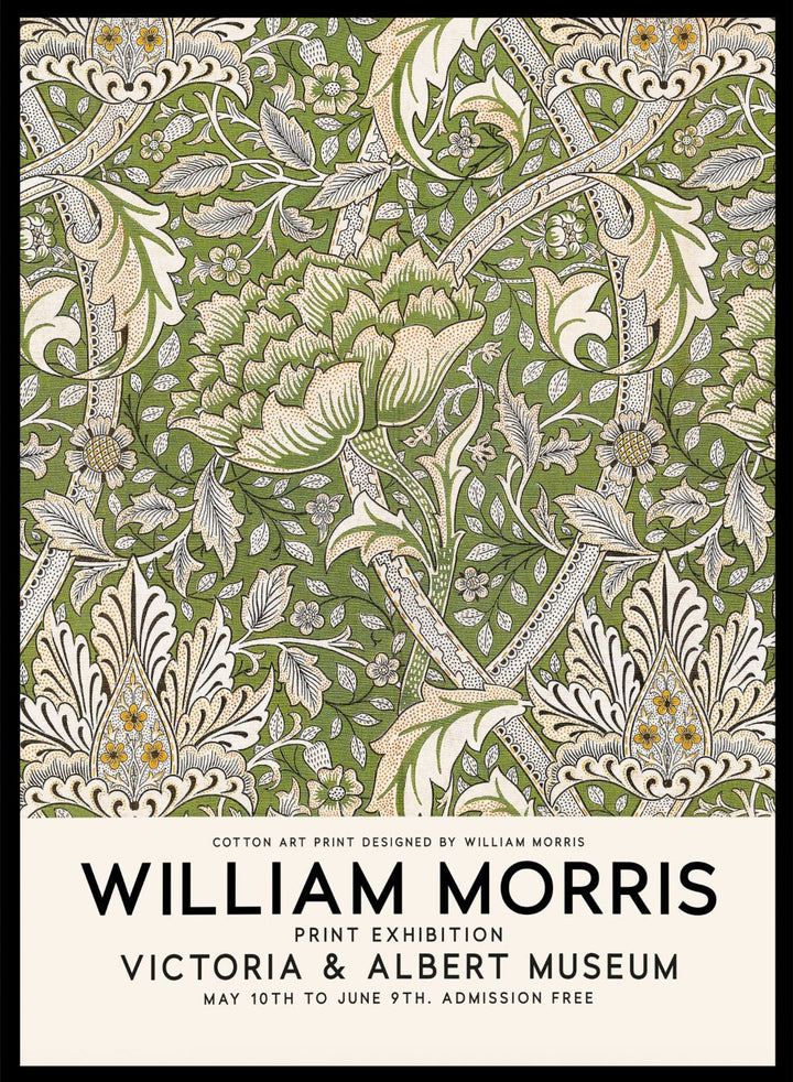 William Morris Windrush Flowers Art Print_Sugar & Canvas