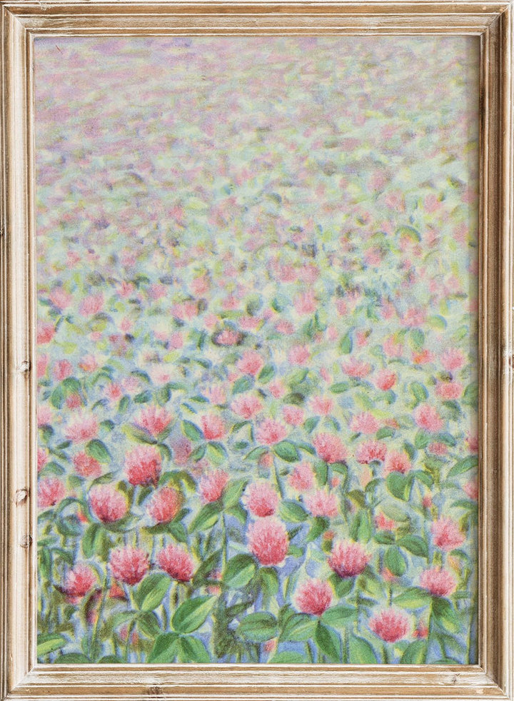 "Red Clover" Art Print_Sugar & Canvas