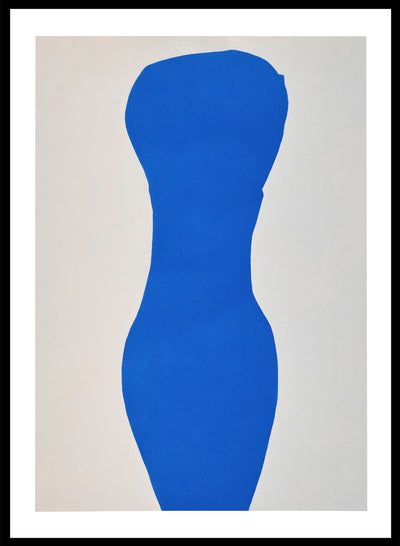 Henri Matisse Forms from Jazz 1947 Vintage Wall Art Print | Matisse Abstract Body Figure Fauvism Poster, Cut Out Papiers Decoupes Art 