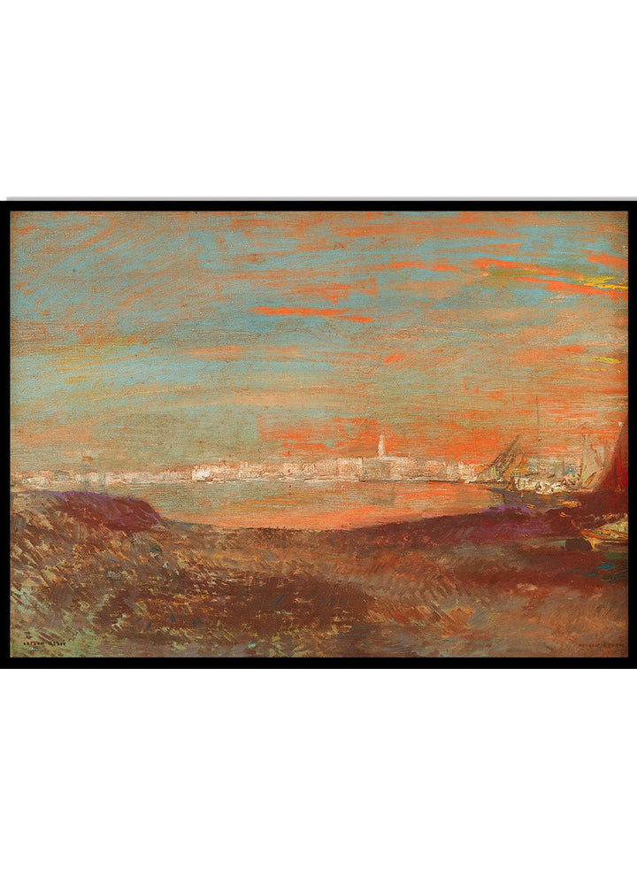 Odilon Redon The Italian Landscape Art Print_Sugar & Canvas