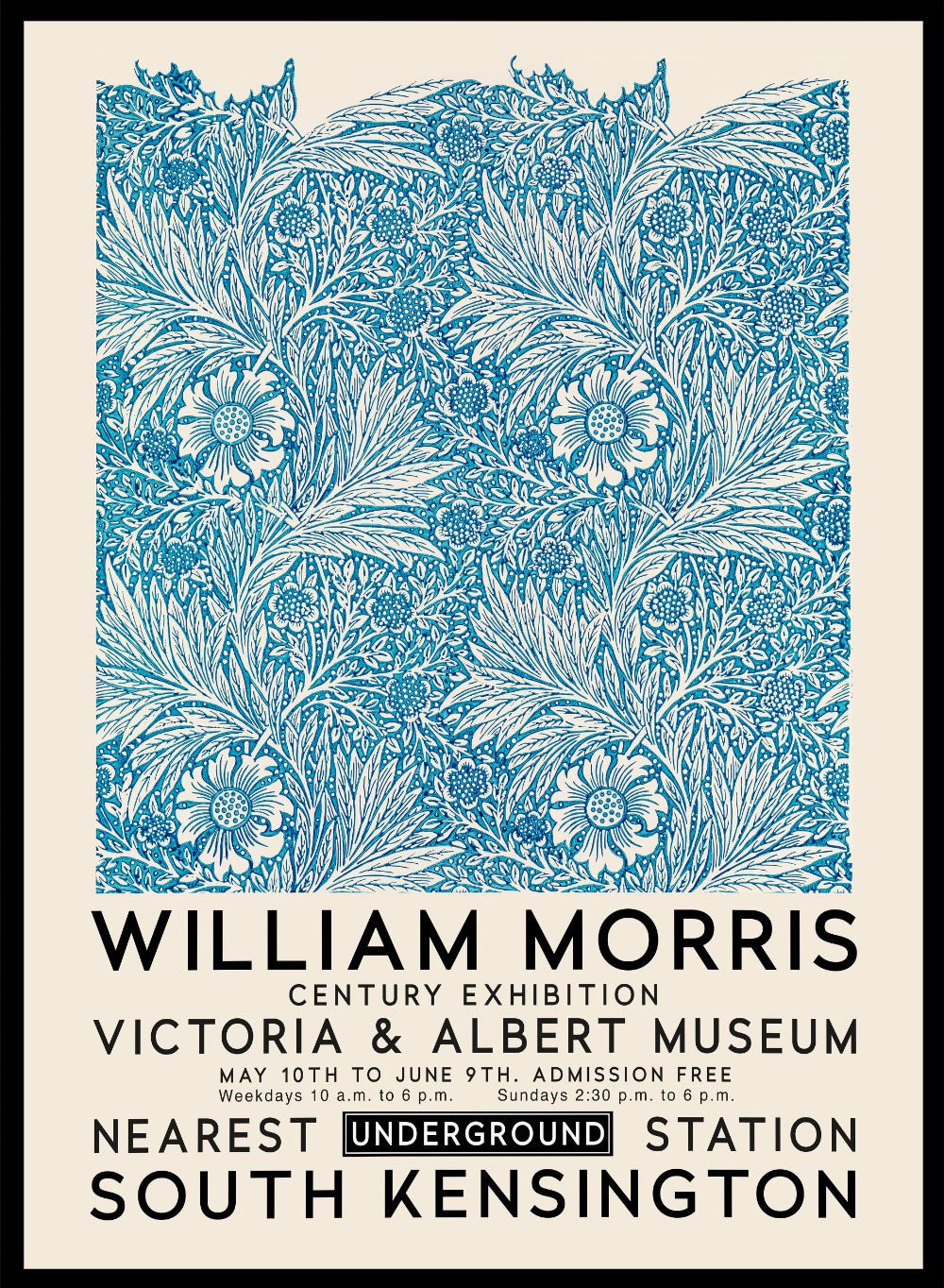 Marigold 1875 by William Morris Print_Sugar & Canvas