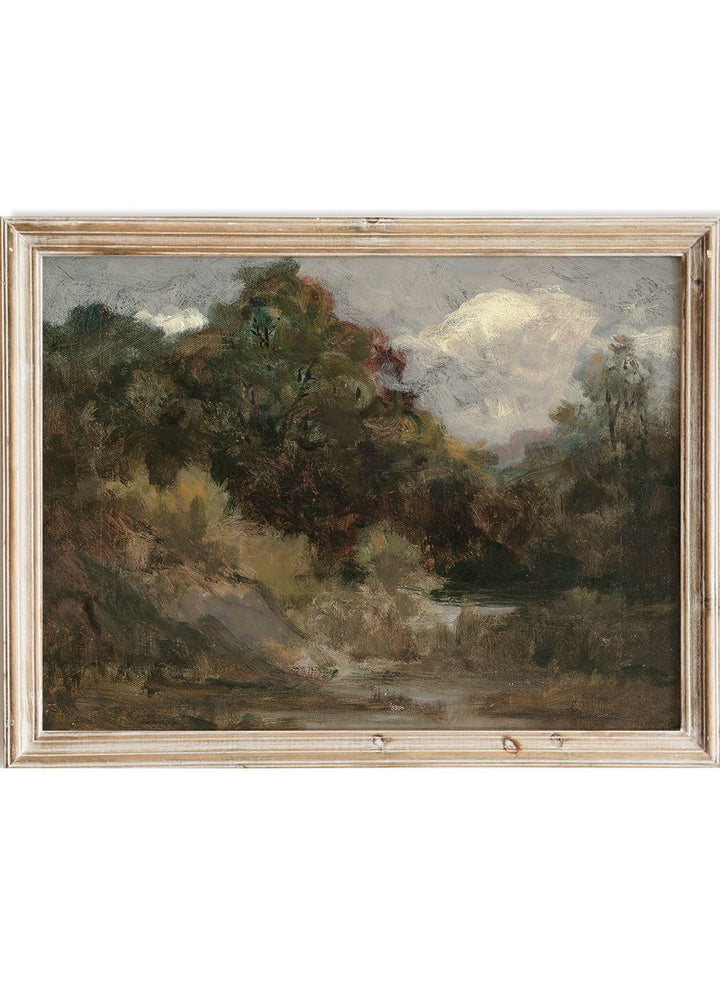 "Bannister Trees" Art Print_Sugar & Canvas