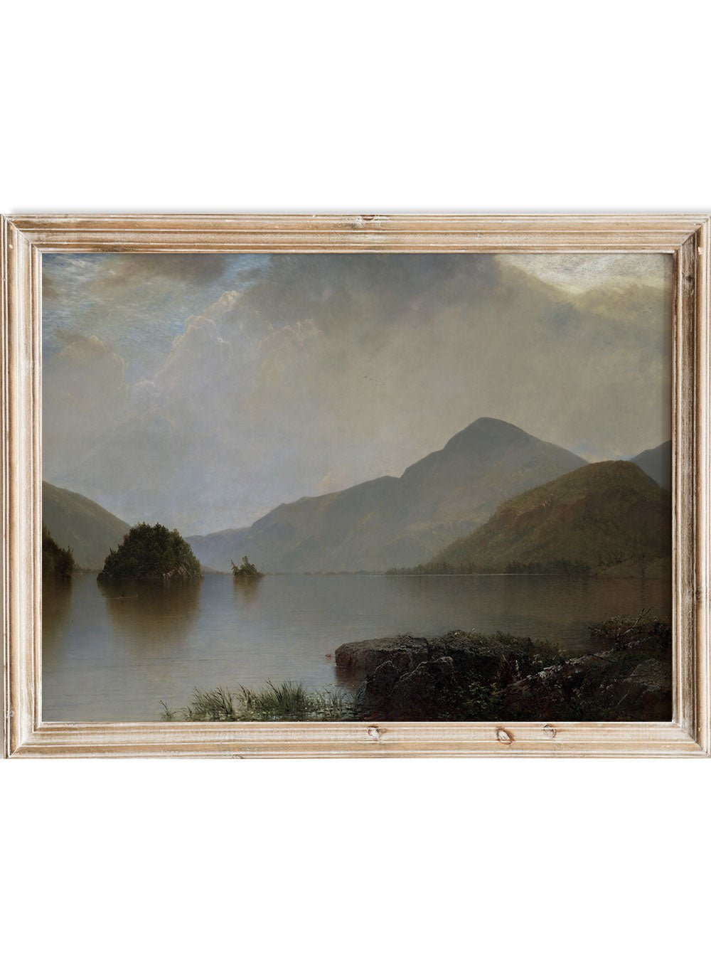 "Lake George" Art Print_Sugar & Canvas