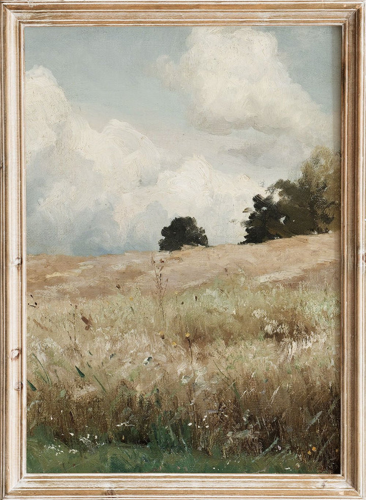 "Sädesfält, Landscape Study" Art Print_Sugar & Canvas