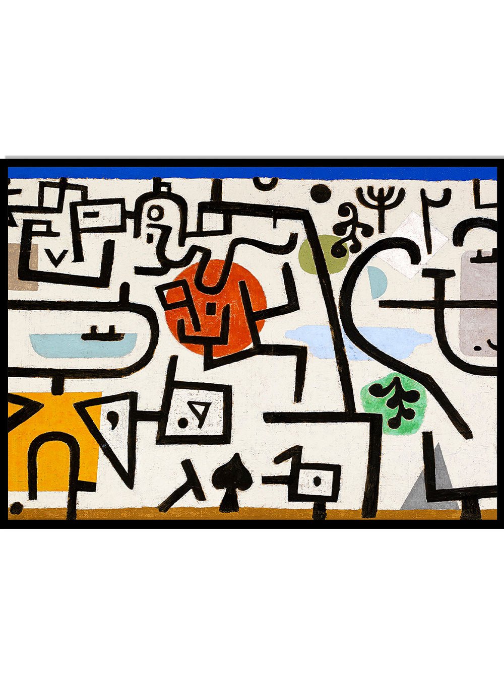 Paul Klee Rich Port (A Travel Picture) 1938 Art Print_Sugar & Canvas