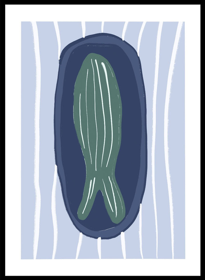 'Catch of the Day' Aesthetic Art Print_Sugar & Canvas