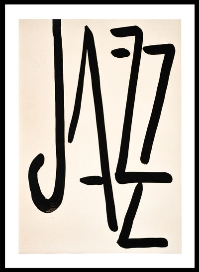 Henri Matisse Jazz Title 1947 Vintage Wall Art Print | Matisse Abstract Text Cut Out Fauvism Poster, Papiers Decoupes