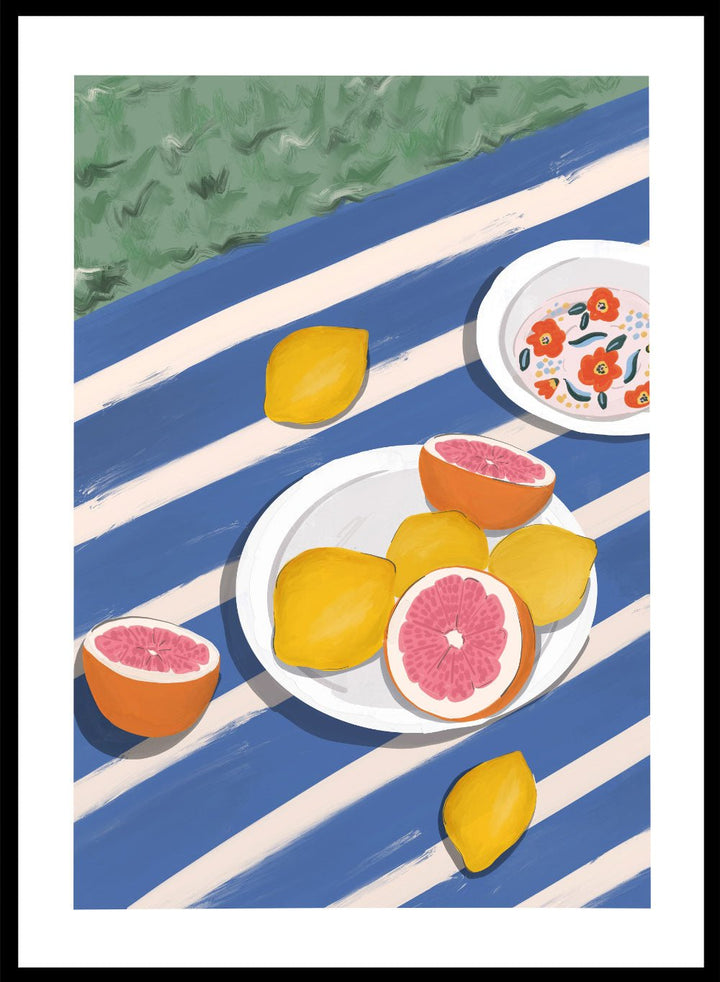 'Sun - Drenched' Aesthetic Art Print_Sugar & Canvas