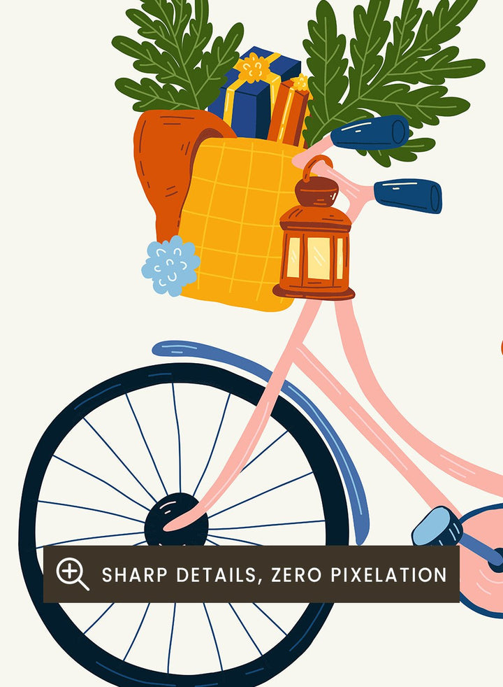 Holiday Delivery Art Print_Sugar & Canvas