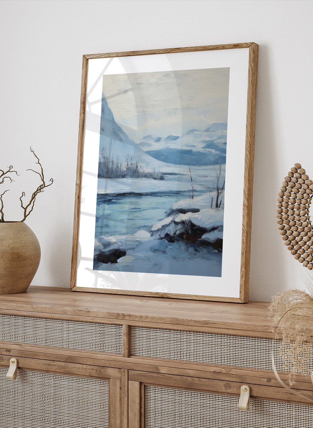 "Winter Landscape" Art Print_Sugar & Canvas