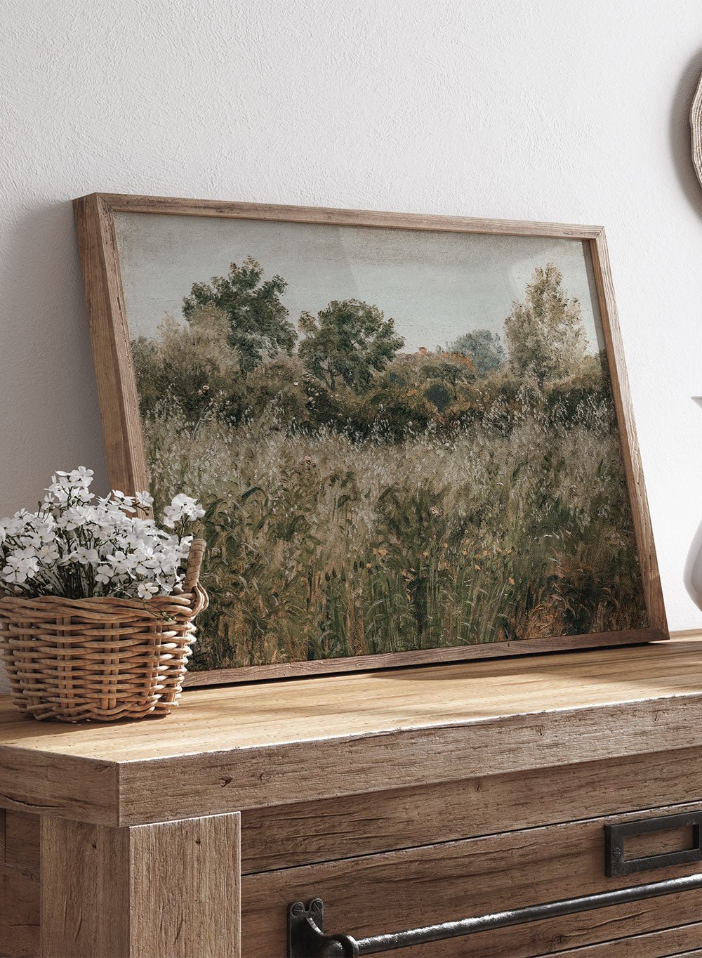 "Field of Oats near Vejby" Art Print_Sugar & Canvas