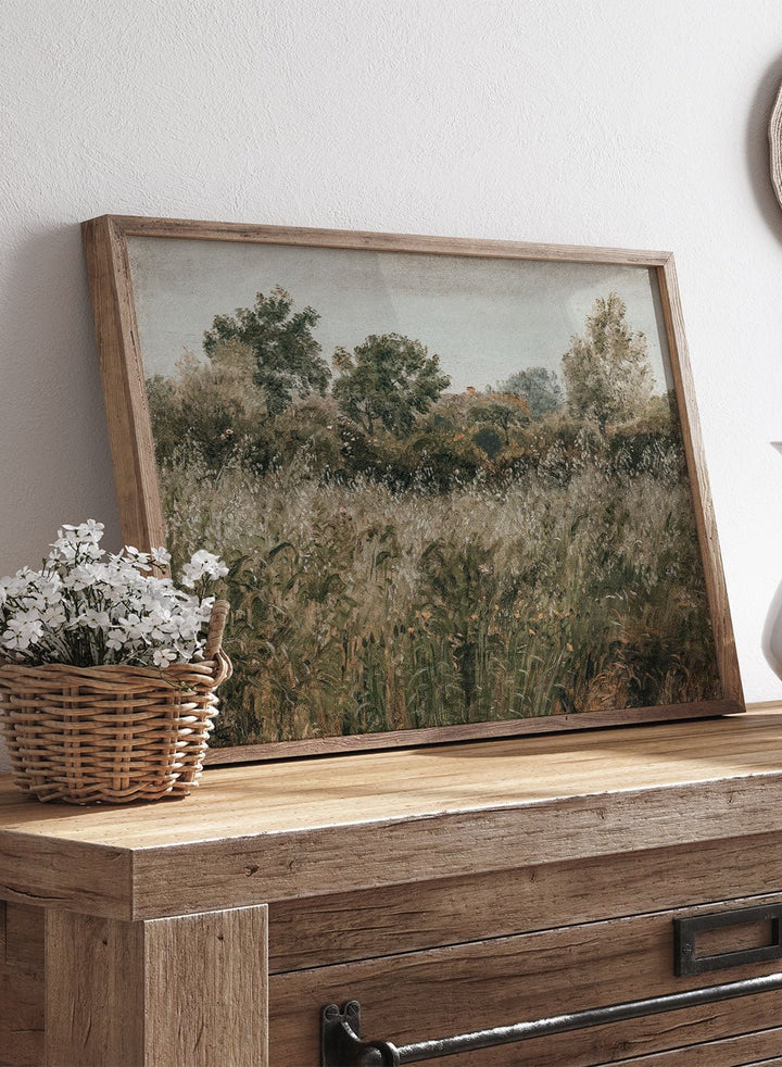 "Field of Oats near Vejby" Art Print_Sugar & Canvas