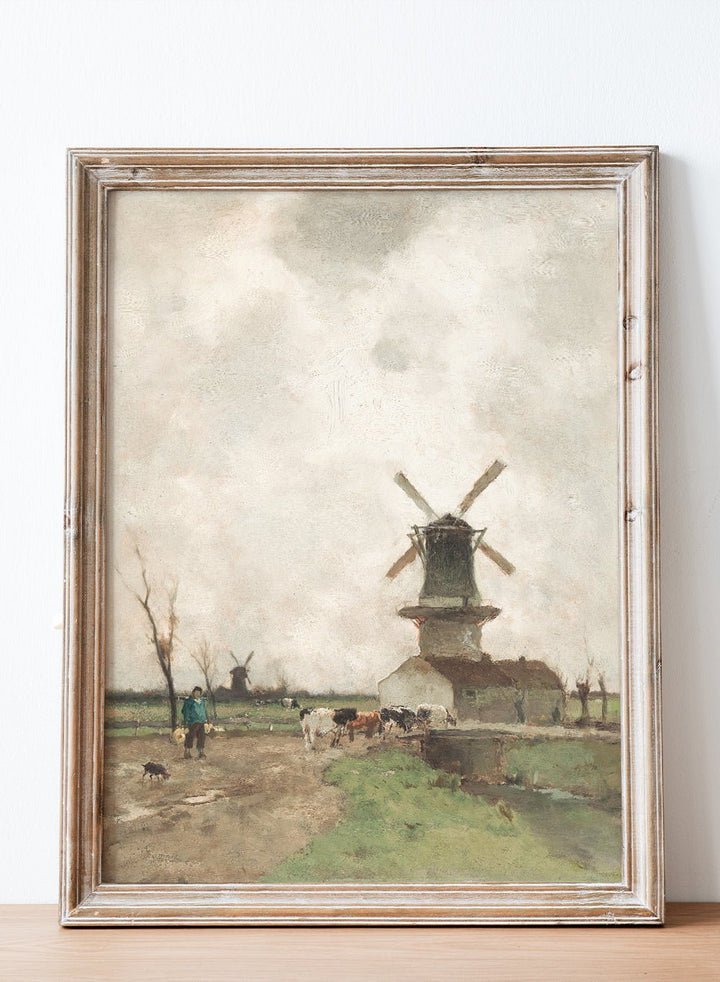 "The Mill" Art Print_Sugar & Canvas