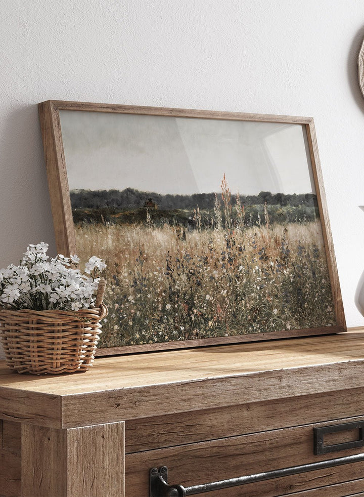 "Champ Fleuri" Art Print_Sugar & Canvas