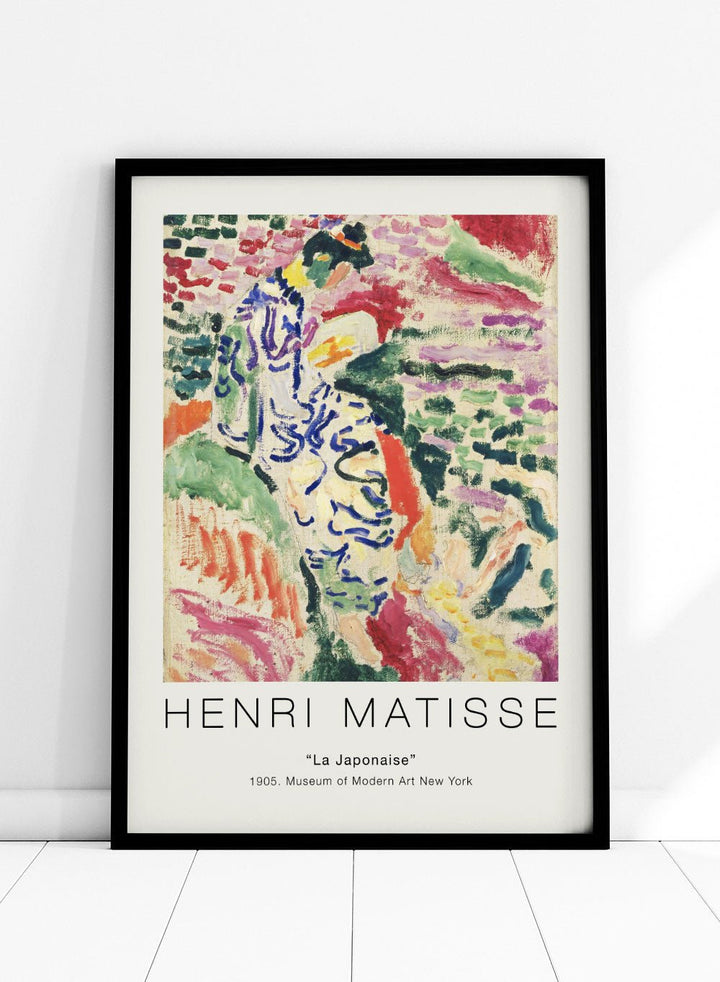 La Japonaise: Woman beside the Water 1905 by Henri Matisse Print_Sugar & Canvas