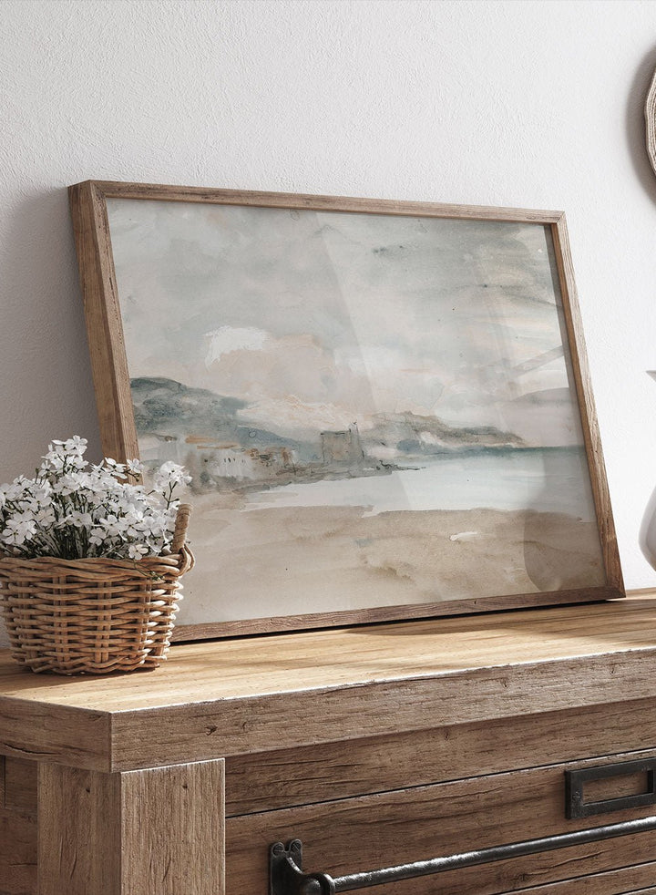 "View of Nice" Art Print_Sugar & Canvas