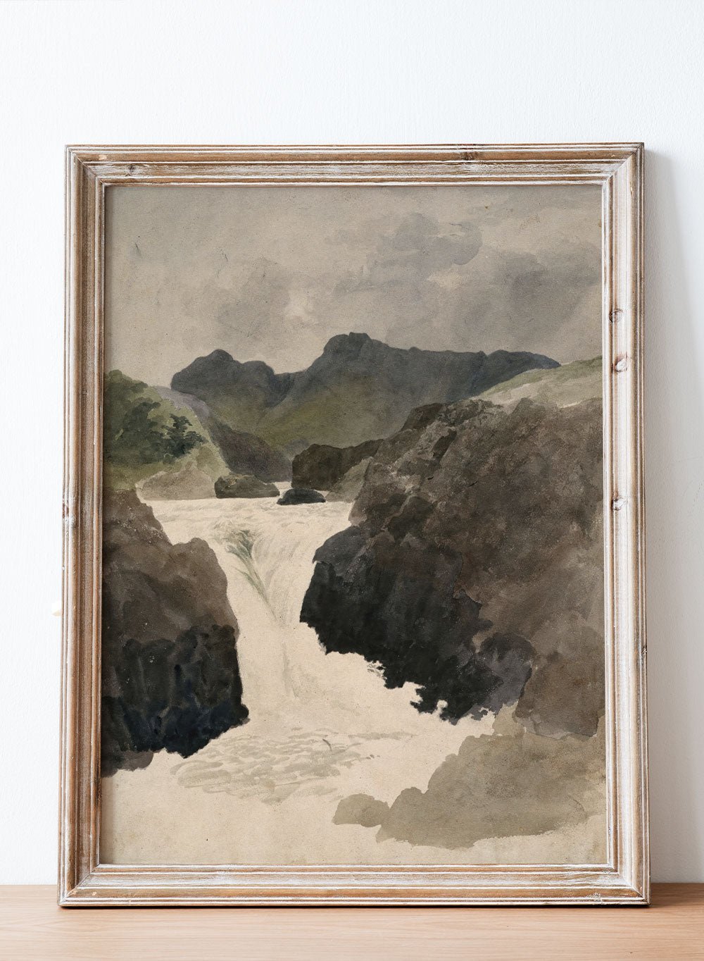 "Skelwith Force, Westmorland" Art Print_Sugar & Canvas