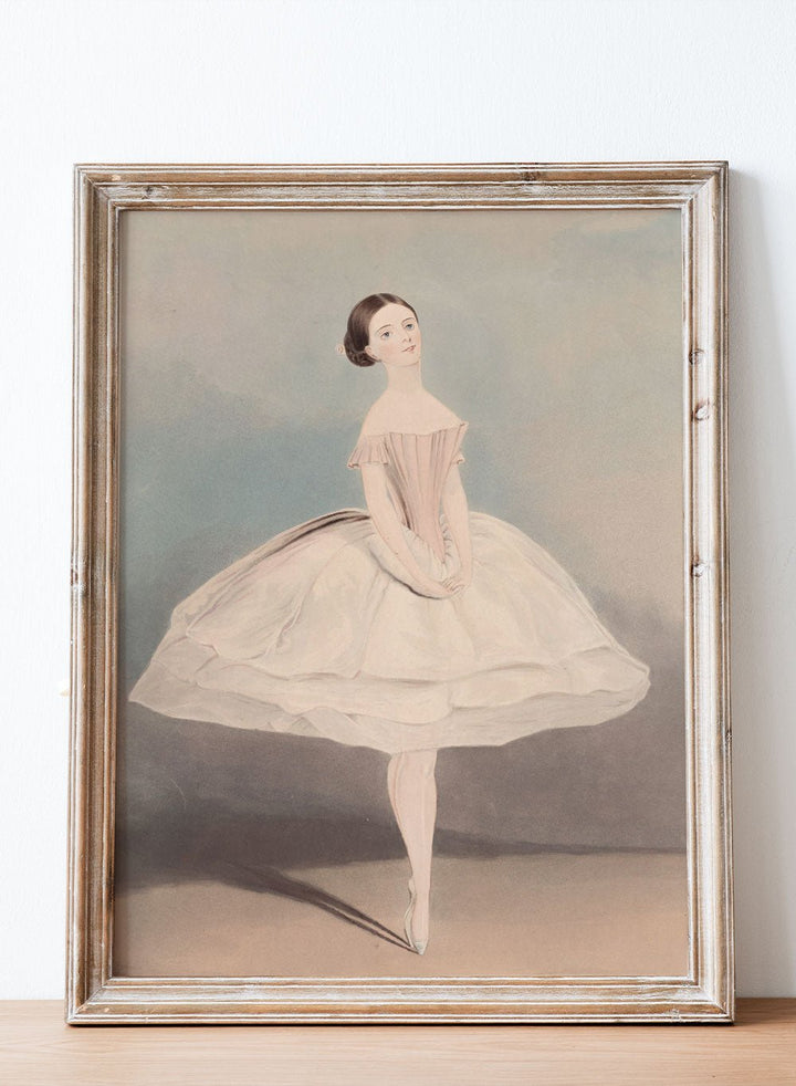 "Miss Clara Webster" Art Print_Sugar & Canvas