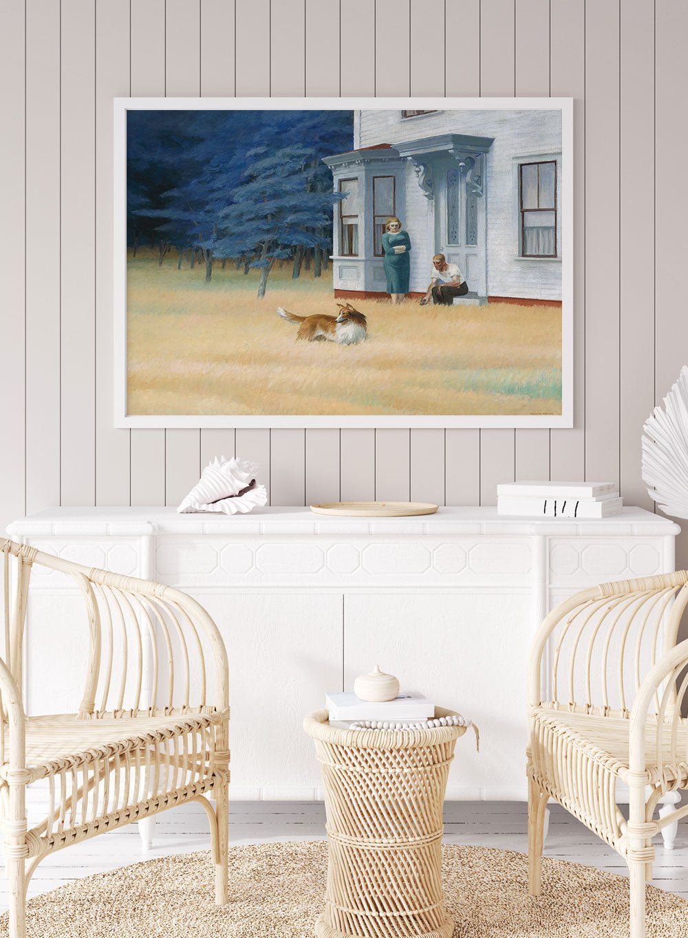 Edward Hopper Cape Cod Evening 1939 Art Print EH02_Sugar & Canvas