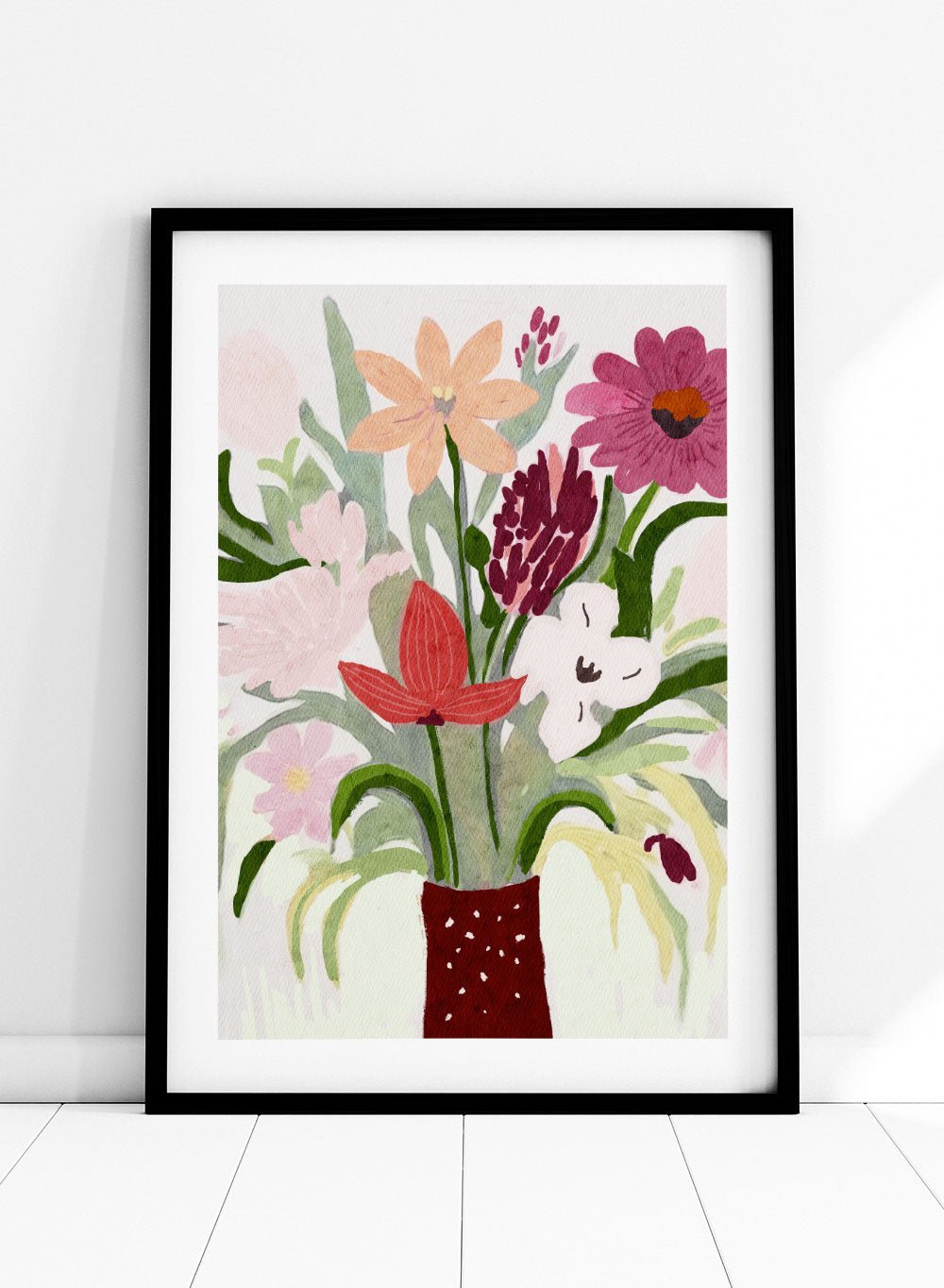 'Garden Arrangement' Aesthetic Art Print_Sugar & Canvas