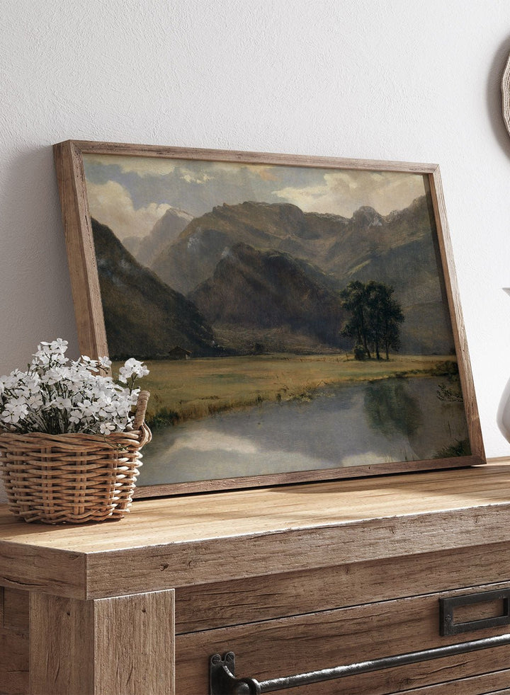 "Landscape in the Canton of Uri" Art Print_Sugar & Canvas