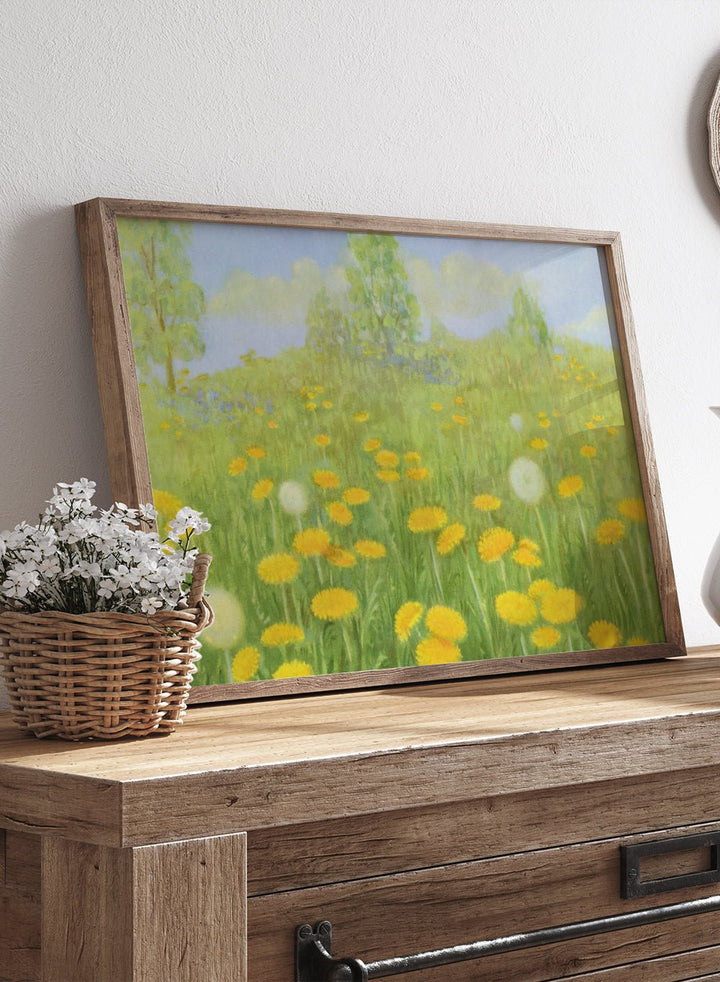 "Dandelion" Art Print_Sugar & Canvas
