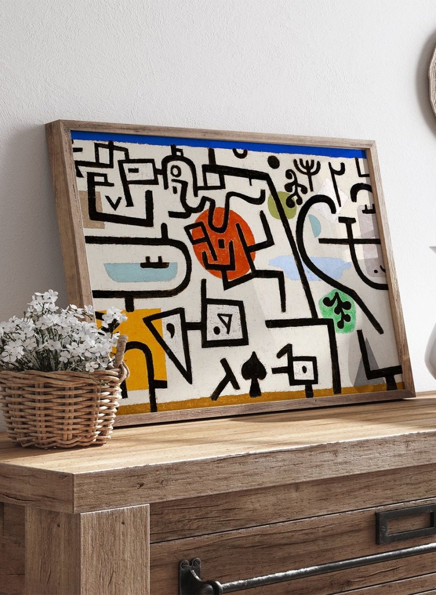 Paul Klee Rich Port (A Travel Picture) 1938 Vintage Exhibition