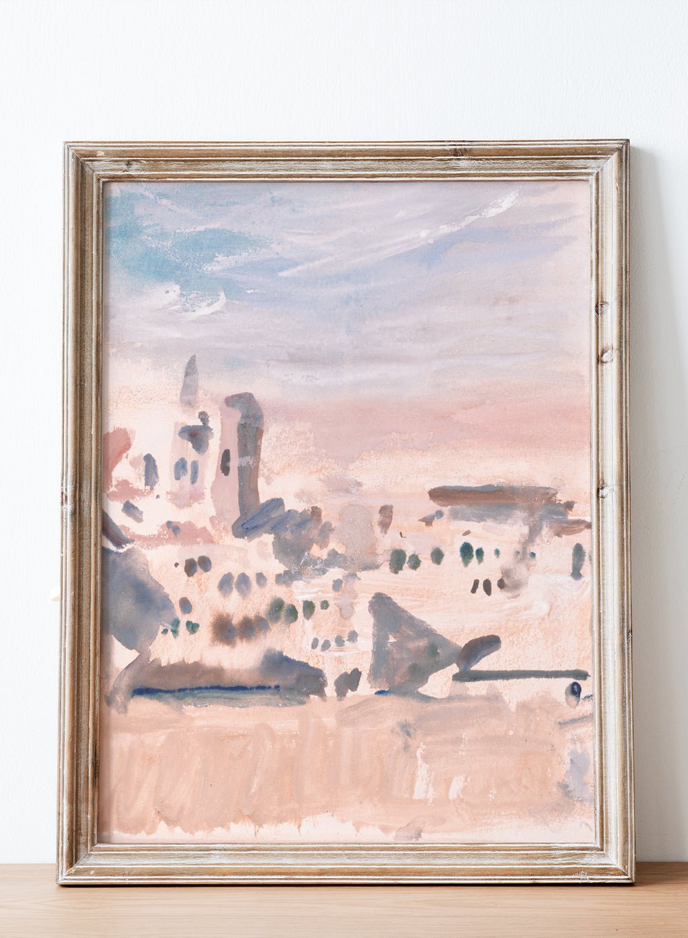 "View of a Town" Art Print_Sugar & Canvas