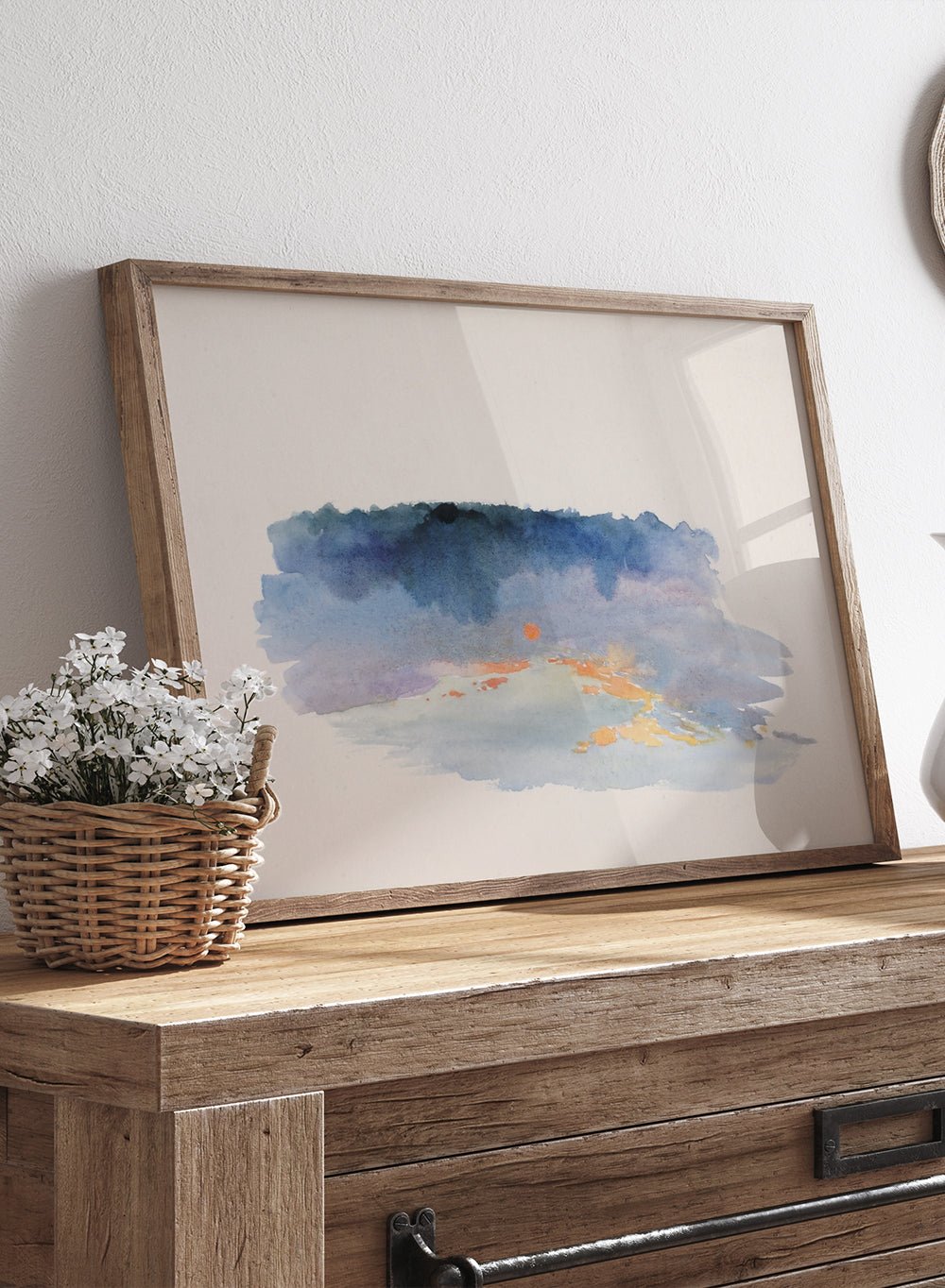 "Sunset, Oxford" Art Print_Sugar & Canvas