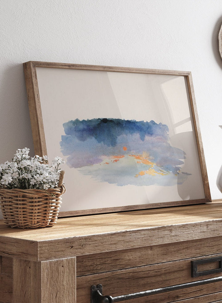 "Sunset, Oxford" Art Print_Sugar & Canvas