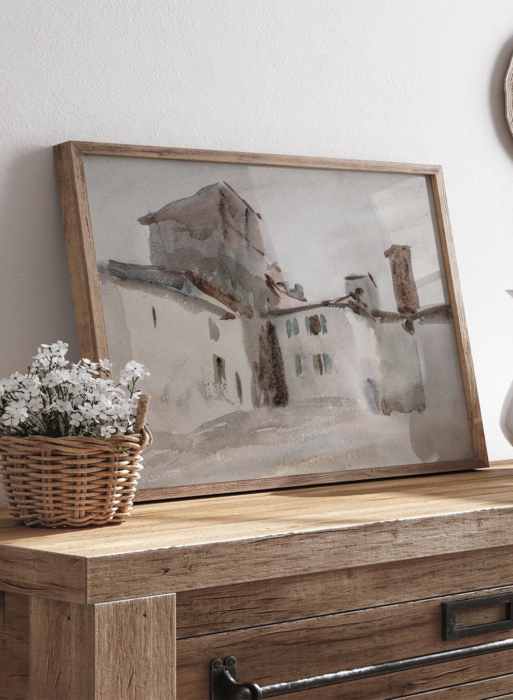 "Borgo San Lorenzo" Art Print_Sugar & Canvas